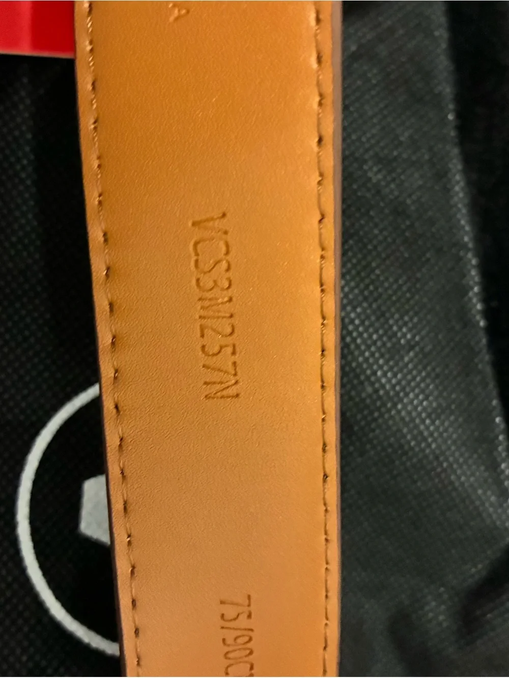Authentic mario valentino belt Gold-Tone letter gold bag